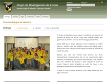 Tablet Screenshot of grupoblisboa.com